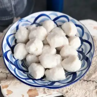 Make Hand-to-hand fish balls step 9