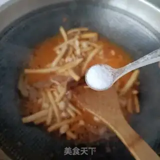 Make Shrimp oiled twig mushrooms step 9