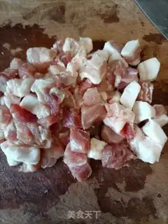 Make Onion pork bun step 1