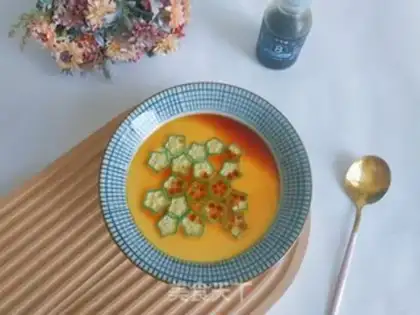 Make Autumn steamed eggs step 10