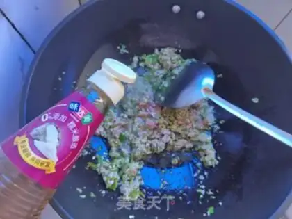 Make Garlic pork and eggplant step 6