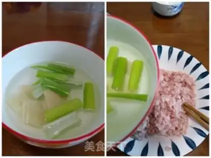 Make Onion pork bun step 3