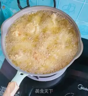 Make Fried chicken wings step 7