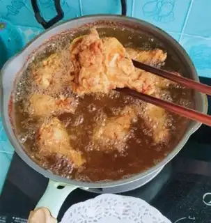 Make Fried chicken wings step 8