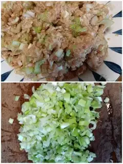 Make Onion pork bun step 6