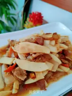 Make The apricot mushrooms make five flowers step 10