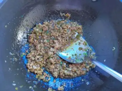Make Garlic pork and eggplant step 9