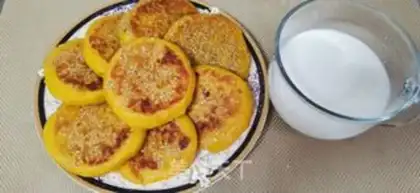 Make Pumpkin rice cake step 5