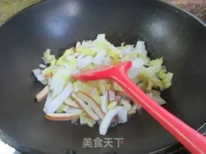 Make ♪ Scrambled rice noodles step 3