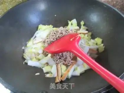 Make ♪ Scrambled rice noodles step 4
