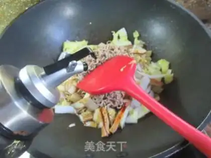 Make ♪ Scrambled rice noodles step 5