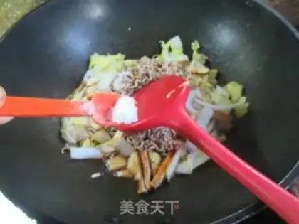 Make ♪ Scrambled rice noodles step 7