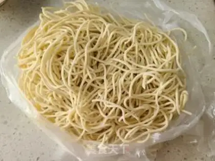 Make Frozen noodles step 6