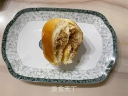 Make A cloud of meat and bread step 14