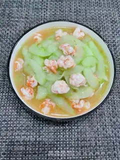 Make cucumber shrimp step 7