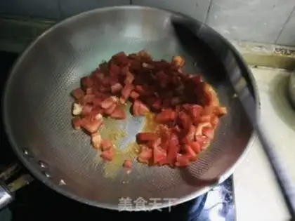 Make Tomato egg noodles step 7