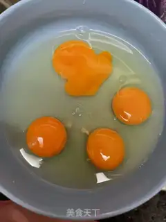 Make Smelt fried eggs step 2