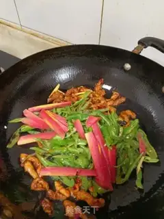 Make Chili fried meat step 8