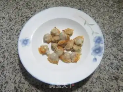 Make ♪ Round clams and white raspberry ♪ step 1