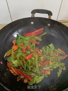 Make Chili fried meat step 9