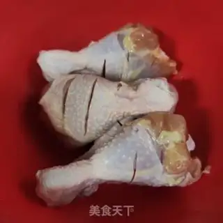 Make Frozen chicken legs step 1