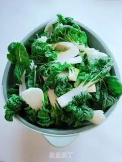 Make Clean up the milk and cabbage step 0