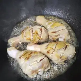 Make Frozen chicken legs step 4