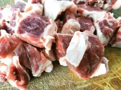 Make Cinnamon beef step 1