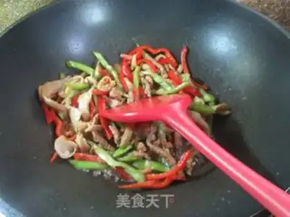 Make Spilled noodles step 8