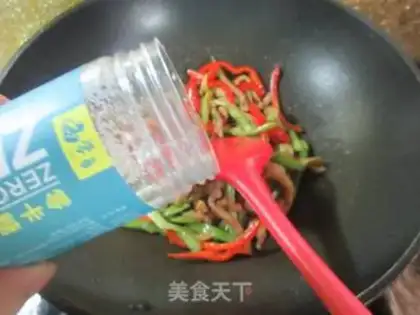 Make Spilled noodles step 9