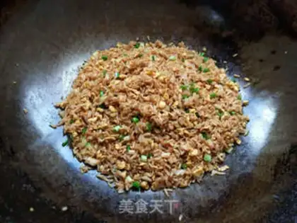 Make Soy sauce, fried rice step 6