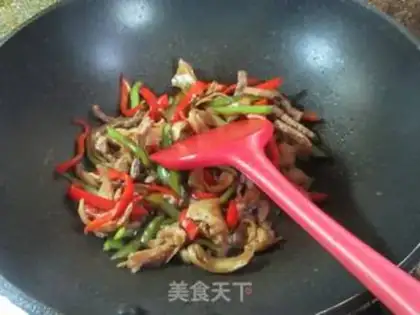 Make Spilled noodles step 12