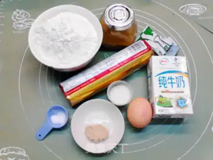 Make Sesame sauce, toast step 0