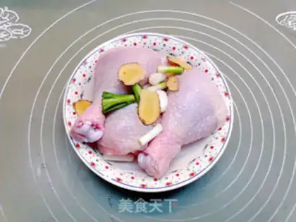 Make Steamed chicken legs step 2