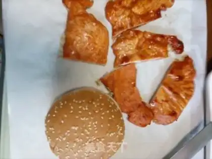 Make A chicken chest burger in Orleans step 3