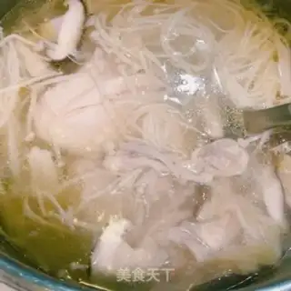 Make Chicken leg mushroom soup step 4