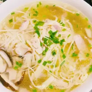 Make Chicken leg mushroom soup step 5