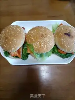 Make A chicken chest burger in Orleans step 6