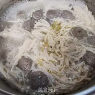 Make Meatball mushroom soup step 4