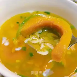 Make Pumpkin shrimp soup step 9
