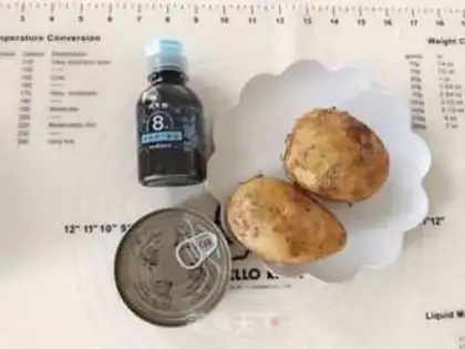 Make Tuna burning potatoes step 0