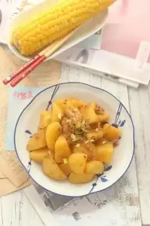 Make Tuna burning potatoes step 5