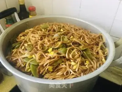 Make Chicken noodles step 17
