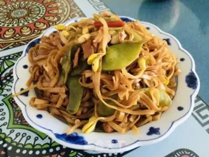 Make Chicken noodles step 18