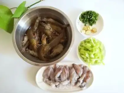 Make Shrimp bronchus step 1