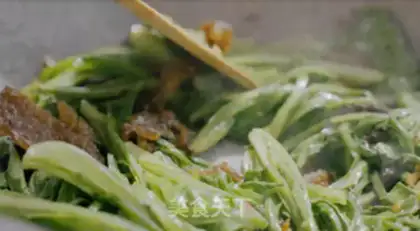 Make The soy sauced seedlings step 3
