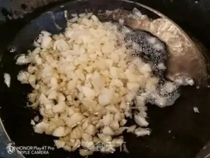 Make Garlic roasted oak step 2