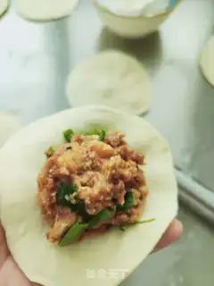 Make Big meat bun step 13