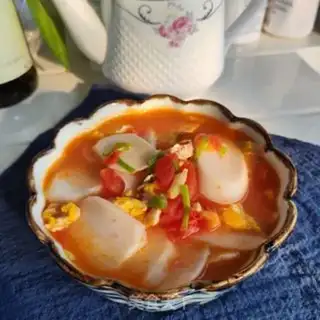Make Tomato egg soup step 10