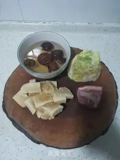 Make Cracked tofu with cabbage step 0